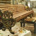 Completed bench