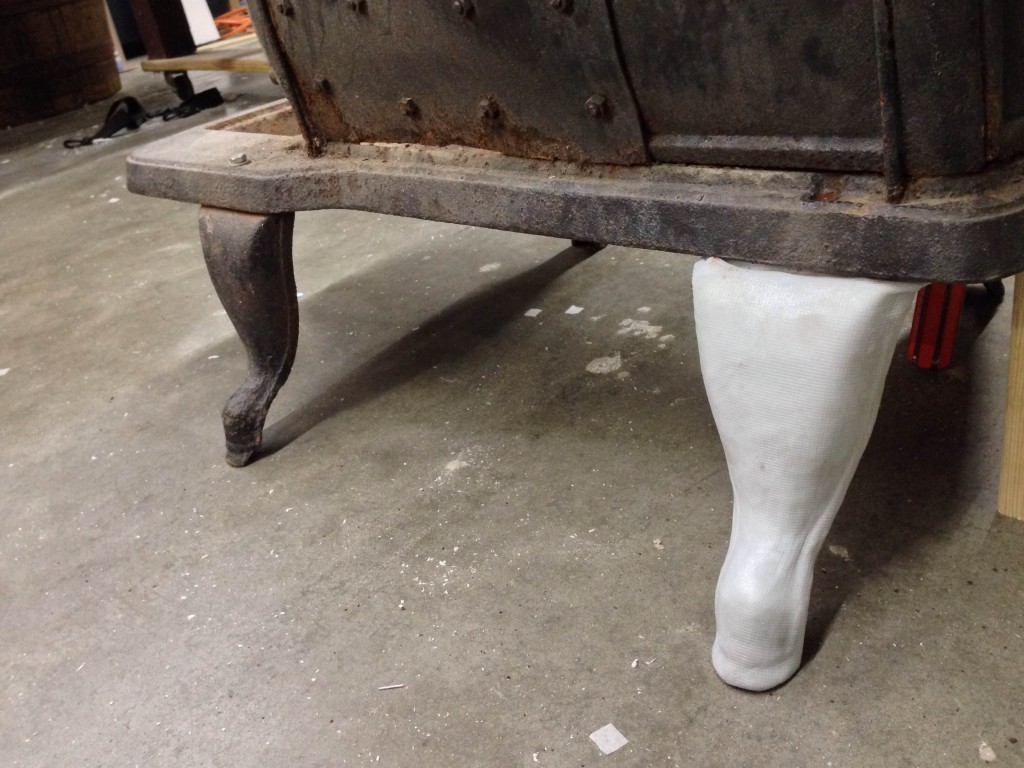 Wonderflex legs for a castiron stove Prop Agenda