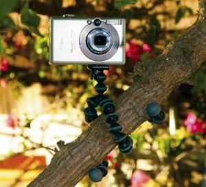 The Gorillapod: a flexible, tiny tripod