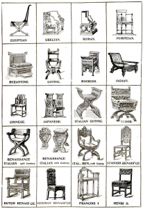 40 styles of chairs