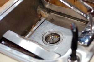 Interior of the sink