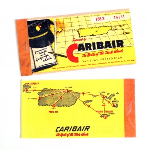 Airplane ticket outside cover