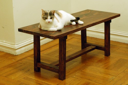 table_isometric Finished coffee table