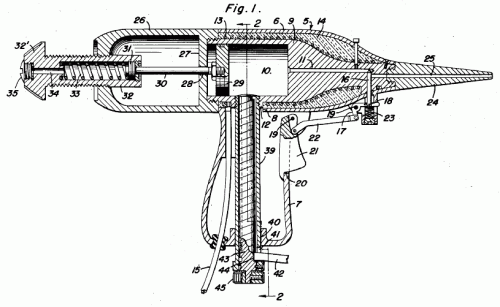 Myers and Tennant Plastic Extrusion Gun