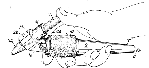 Paulsen's portable thermoplastic cement dispenser