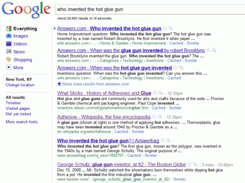 who-invented-the-glue-gun Google search for "Who invented the hot glue gun"