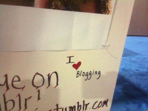 I love blogging