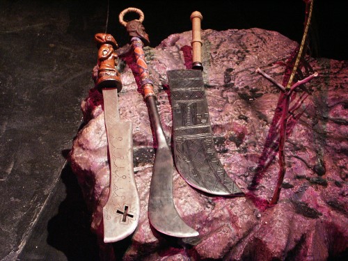 A collection of Yoruban swords