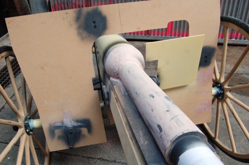 Sanding, filling and priming