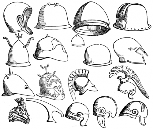 Greek Helmets