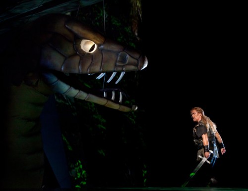 Siegfried at the Met Opera. Photo by Sara Krulwich, New York Times