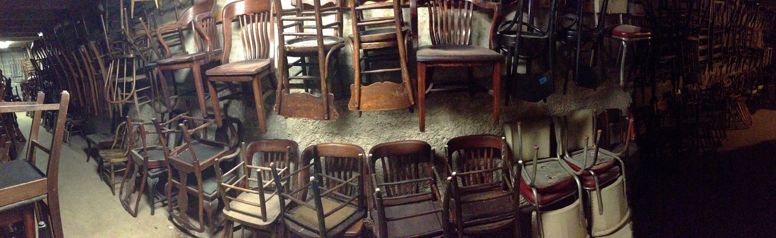 Chairs as far as the eye can see.