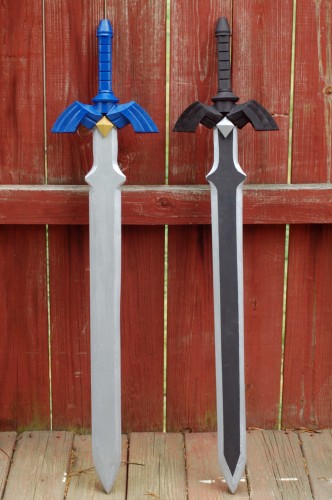 Swords side-by-side