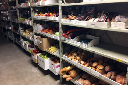 Breads and fruits