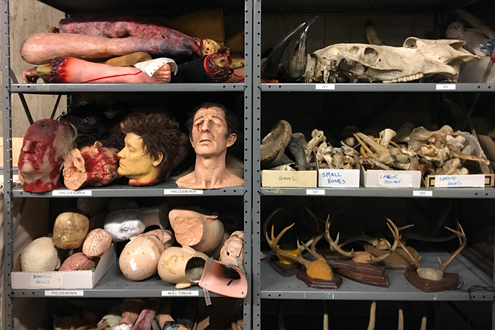 A Visit to the Alley Theatre Prop Storage