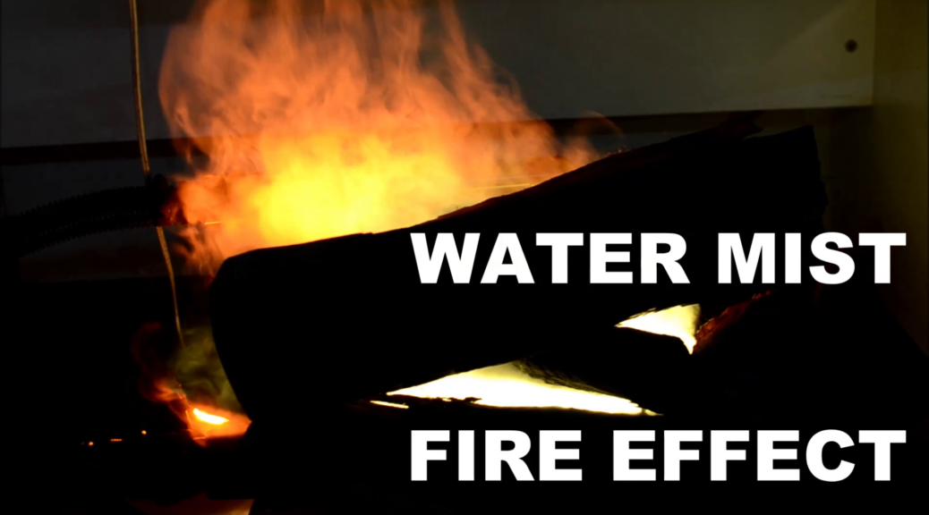 Water Mist Fire Effect video