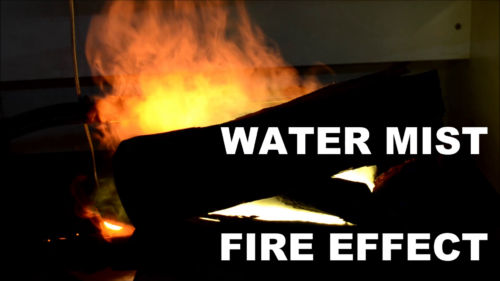 Water Mist Fire Effect video