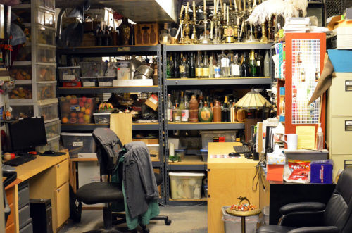 Chicago Shakespeare's prop office