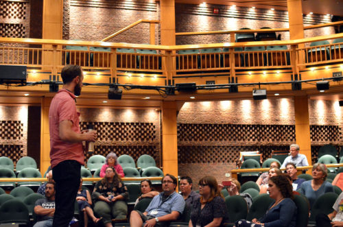 Inside the Courtyard Theater