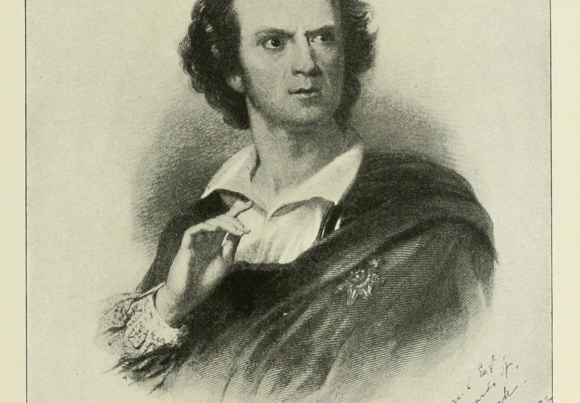 CW Couldock as Hamlet, 1872