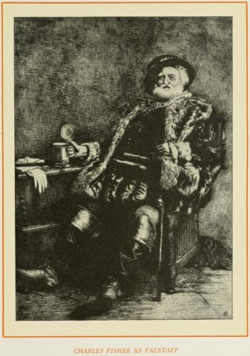 Charles Fisher as Falstaff