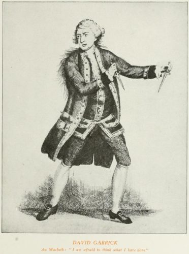 David Garrick as Macbeth