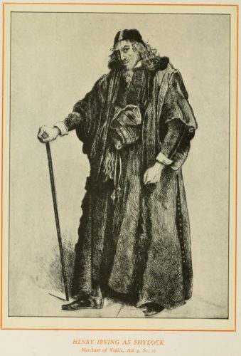 Henry Irving as Shylock