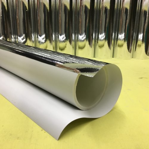 Wrapping chrome onto PVC