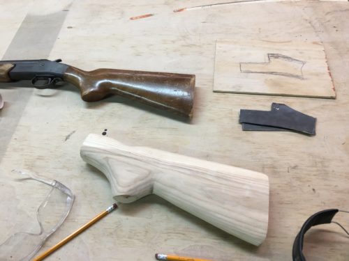 Scaling the receiver to match the stock